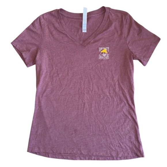 The Salty Dog Cafe Hilton Head Island, SC Graphic Destination V Neck Tee - Small - Picture 2 of 6